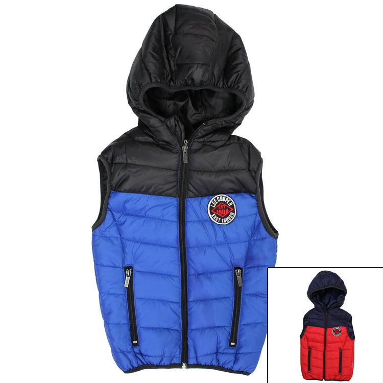 Picture of GLC10122020-LEE COOPER HOODY SLEEVELESS PUFFED JACKET